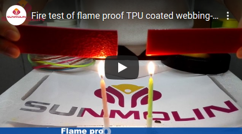 Flame retardant test