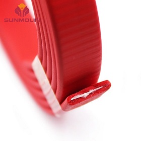 red pvc coated webbing