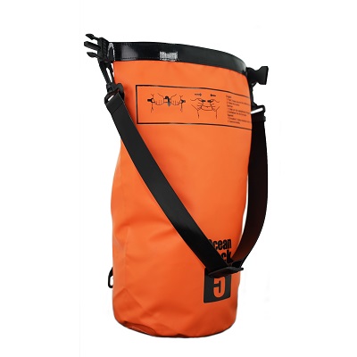diving bag with tpu coated webbing